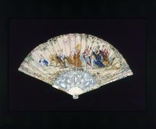 Fan, France, 18th century. Creator: Unknown