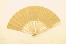 Fan, France, c. 1870. Creator: Unknown
