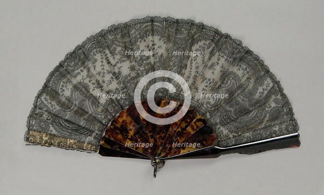 Fan, French, 1870-89. Creator: Unknown.