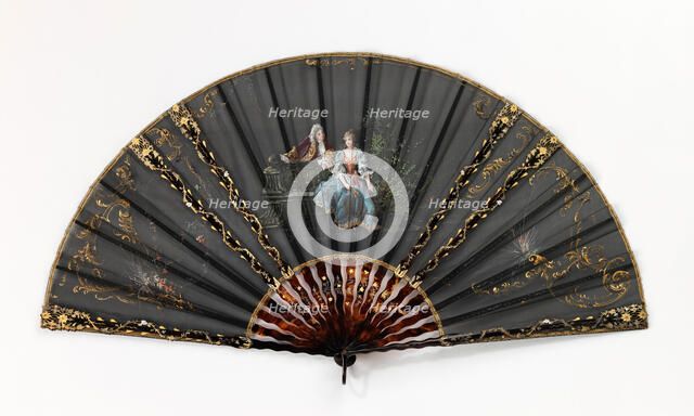 Fan, French, 1885-95. Creator: Unknown.