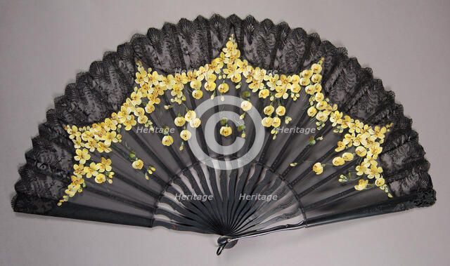 Fan, French, 1885-95. Creator: Unknown.