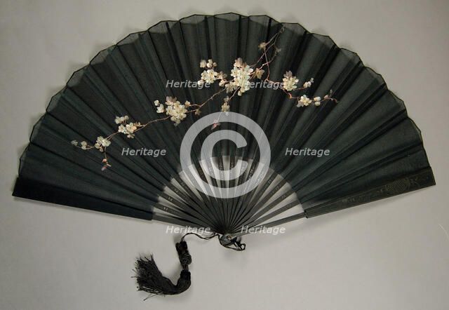 Fan, French, 1885-95. Creator: Unknown.