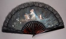 Fan, French, 1880-89. Creator: Unknown