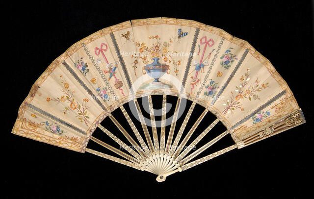 Fan, French, first quarter 19th century. Creator: Unknown.