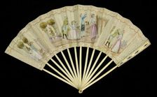 Fan, French, late 1780s. Creator: Unknown