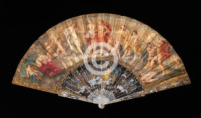 Fan, Italian, 1750-70. Creator: Unknown.