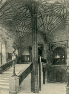 Fan Pillar and Roof Outside Christchurch Hall 1902. Creator: Charles Gillman & Co