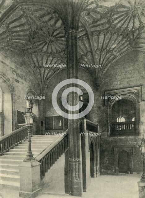 'Fan Pillar and Roof Outside Christchurch Hall', 1902. Creator: Charles Gillman & Co.