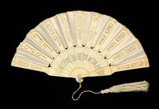Fan, possibly Chinese, 1870-90. Creator: Unknown