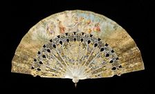 Fan, possibly Italian, 1860-69. Creator: Unknown