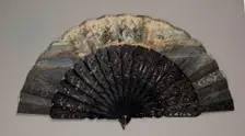 Fan, possibly Spanish, 1850-69. Creator: Unknown
