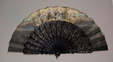 Fan, possibly Spanish, 1850-69. Creator: Unknown