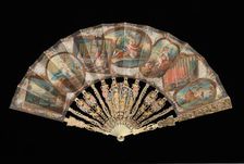 Fan, probably French, 1745-55. Creator: Unknown