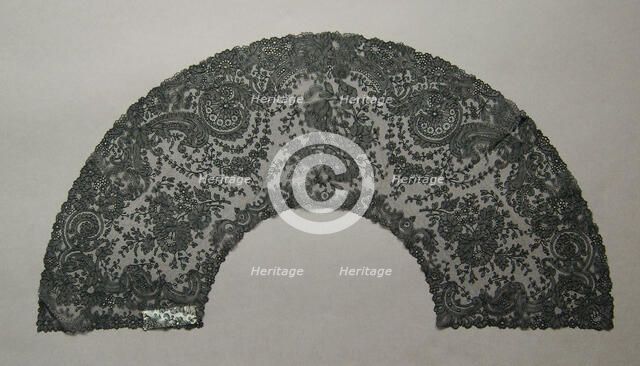 Fan, probably French, 1860-79. Creator: Unknown.