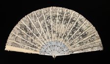 Fan, probably French, 1885-95. Creator: Unknown
