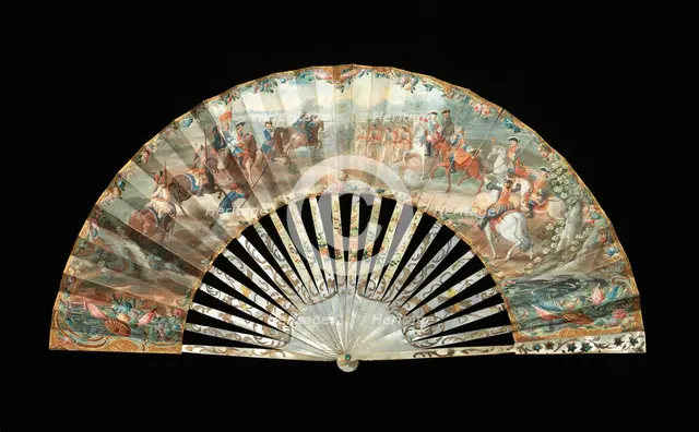 Fan, probably French, ca. 1710. Creator: Unknown.