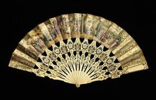 Fan, probably Spanish, 1860-69. Creator: Unknown