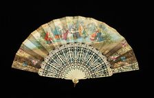 Fan, Spanish, 1860-69. Creator: Unknown