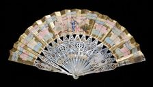 Fan, Spanish, 1870-89. Creator: Unknown