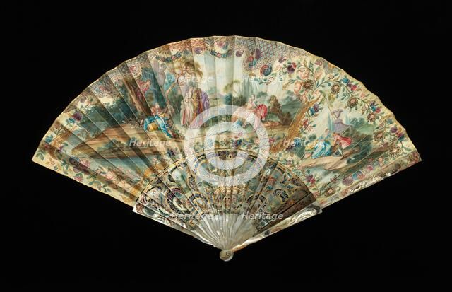Fan, third quarter 18th century. Creator: Unknown.