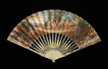 Fan, third quarter 18th century. Creator: Unknown
