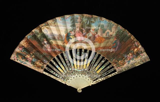 Fan, third quarter 18th century. Creator: Unknown.