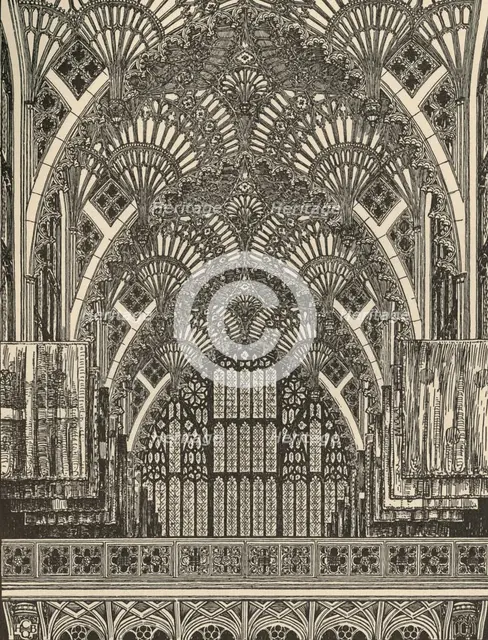 'Fan Vaulting', (1931). Artist: Charles Henry Bourne Quennell.