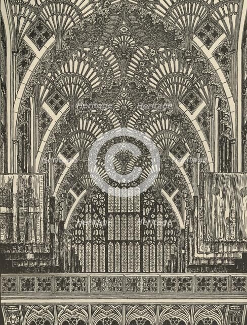'Fan Vaulting', (1931). Artist: Charles Henry Bourne Quennell.