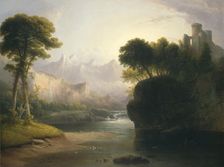 Fanciful Landscape, 1834. Creator: Thomas Doughty