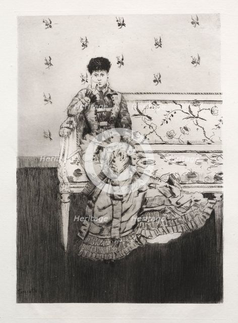 Fancy, 1877. Creator: Norbert Goeneutte (French, 1854-1894).