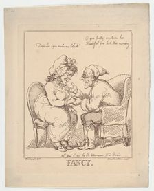 Fancy, July 20, 1801., July 20, 1801. Creator: Thomas Rowlandson