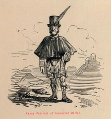 Fancy Portrait of Inspector Balioi c1860, (c1860). Artist: John Leech