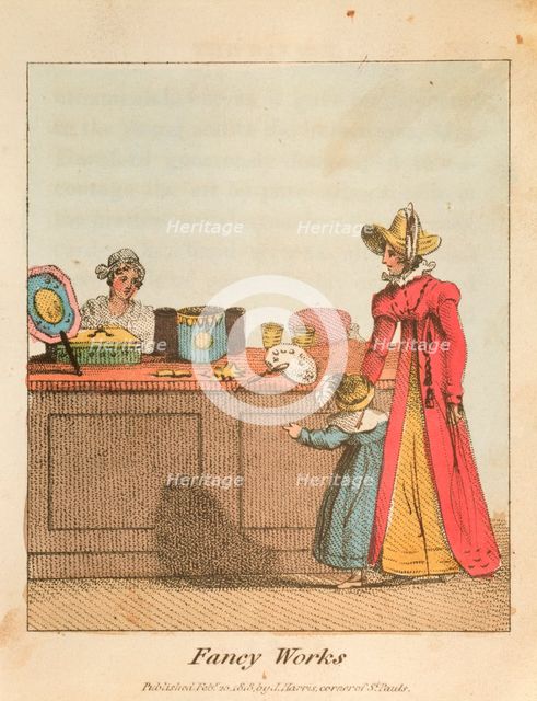 'Fancy Works', 1818. Creator: John Harris.
