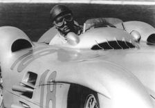 Fangio, French Grand Prix, Rheims, France, 1954