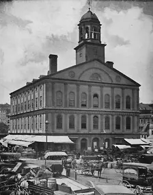Faneuil Hall, Boston c1897. Creator: Unknown