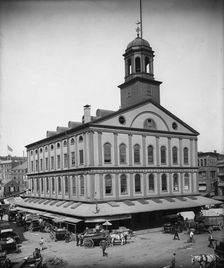 Faneuil Hall, Boston, Mass., between 1890 and 1906. Creator: Unknown