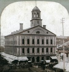 Faneuil Hall, Boston, Massachusetts, USA, late 19th century