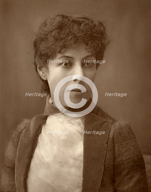 Fanny Brough, British actress, 1888.  Artist: Ernest Barraud