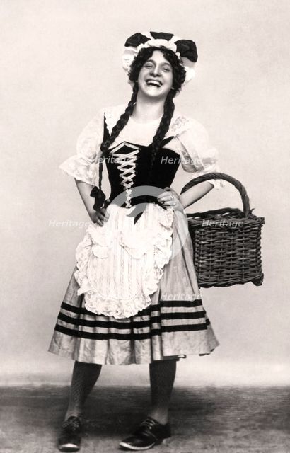 Fanny Fields, actress, early 20th century.Artist: Rotary Photo