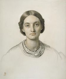 Fanny Holman Hunt, c1860s. Artist: William Holman Hunt