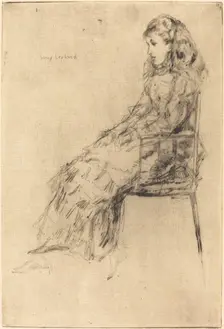 Fanny Leyland, 1873. Creator: James Abbott McNeill Whistler