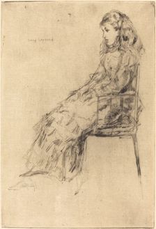 Fanny Leyland, 1873. Creator: James Abbott McNeill Whistler