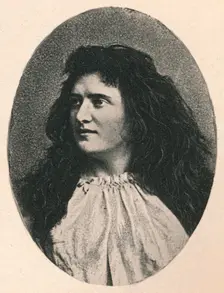 Fanny Moody c1890, (1895). Artist: F Jenkins Heliog