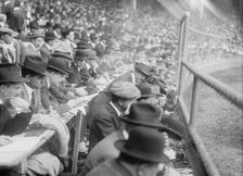 Fans, Polo Grounds, 1913. Creator: Bain News Service