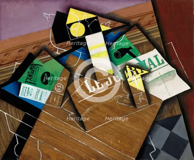 Fantômas, 1915. Creator: Juan Gris.