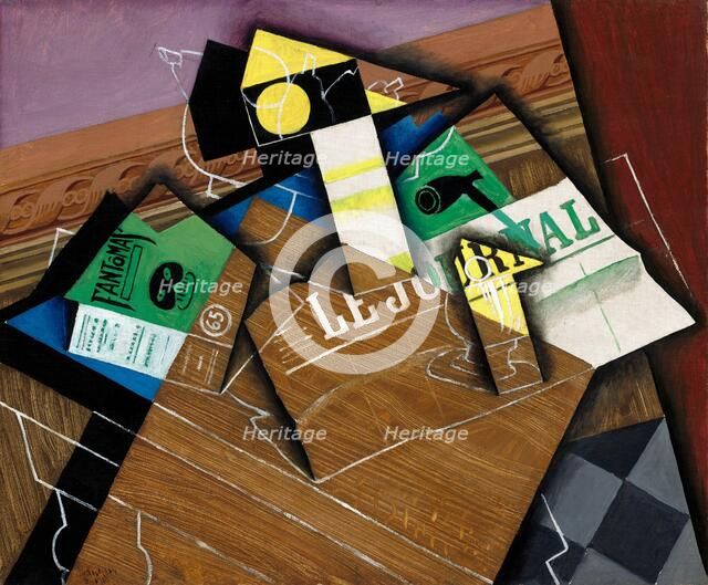 Fantômas, 1915. Creator: Juan Gris.