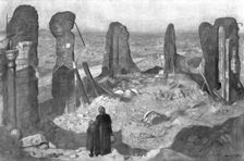 Fantome de Ville; lens, vue du haut du tumulus forme par l'eglise effondree au milieu..., 1918. Creator: Lucien Jonas