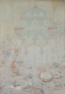 Fantaisie de l'Hareme Egyptienne, 1865. Artist: Richard Dadd