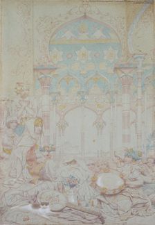 Fantaisie de l'Hareme Egyptienne, 1865. Artist: Richard Dadd