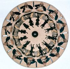 Fantascope disc, 1833. Creator: Thomas Mann Baynes